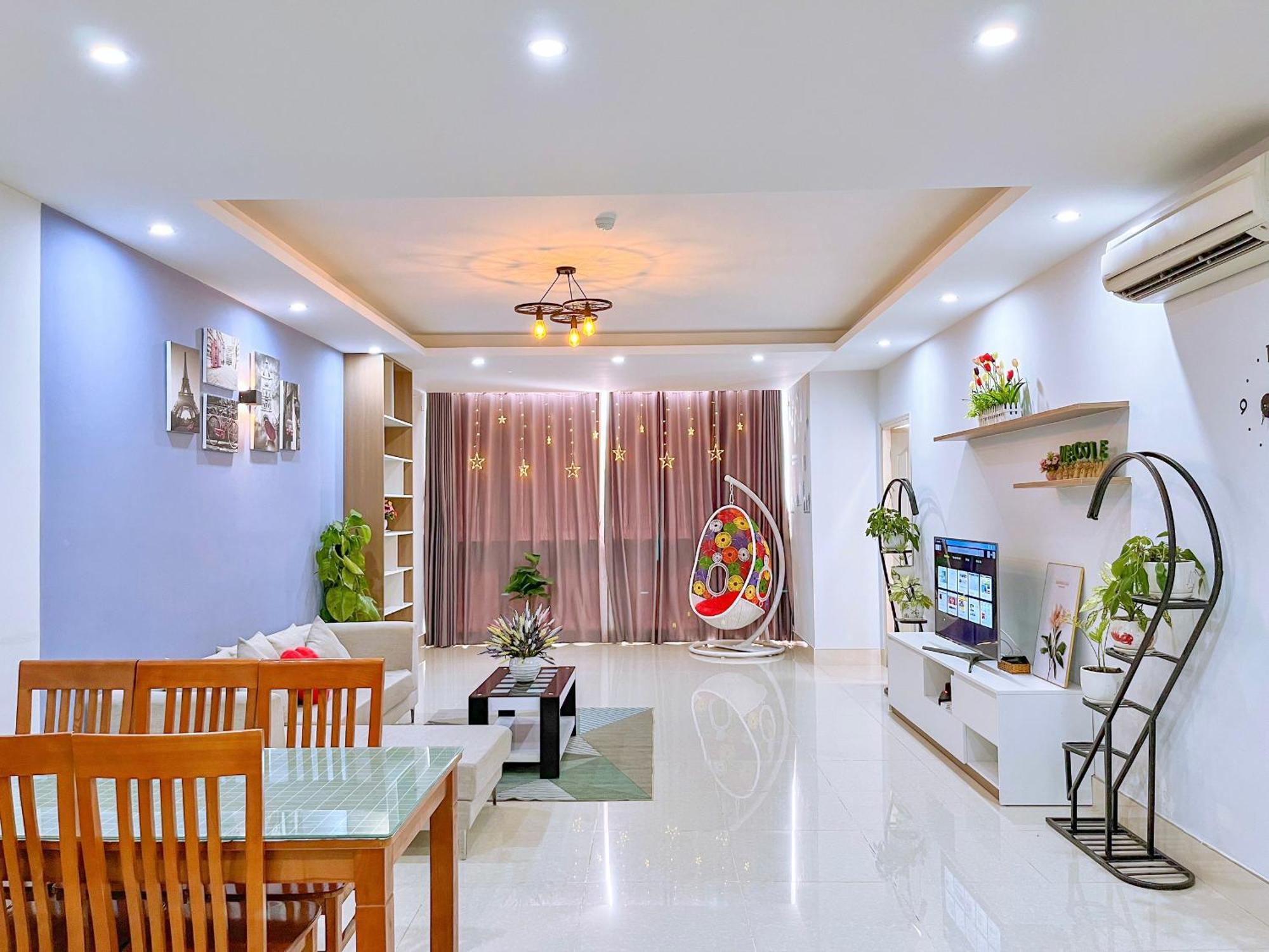 Can Ho Oasky,3 Phong View Dep Nhin Ra Bien,Nui Va Ho Bau Sen Vung Tau Esterno foto