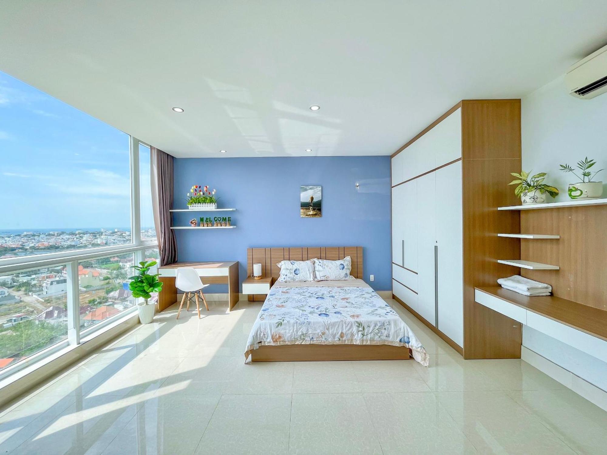 Can Ho Oasky,3 Phong View Dep Nhin Ra Bien,Nui Va Ho Bau Sen Vung Tau Esterno foto